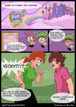 Fairly Oddparents Porn Timmy And Wanda - Vicky and Timmy finally deal with all that tension (HermitMoth) [Fairly  OddParents] : r/rule34