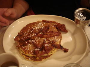 Chinese Teenager Porn - Bacon and pancakes from the diner