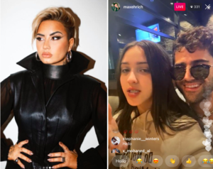Dildo Lesbian Scissoring With Demi Lovato - Dlisted | Demi Lovato Cut Her Hair And Max Ehrich Presented His New  Girlfriend To The Paps