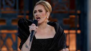 Adele Porn - Adele declares, 'We love being f---ing females,' after facing criticism  over Brits acceptance speech | Fox News