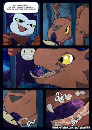 Digimon Furry Porn Gio - An Inexperienced Guilmon comic porn | HD Porn Comics