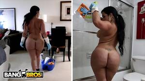 Bangbros Maid - BANGBROS - My Dirty Maid Destiny Slams Her Cuban Big Ass On My Cock -  XVIDEOS.COM
