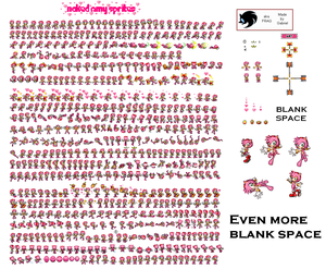 Amy Rose Porn Sprites - Naked Amy sprites reupload in PNG file by GabrielFrag on DeviantArt