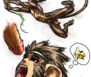 Girl Furry Monkey Porn - 