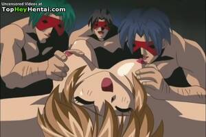 hentai gangbang hardcore - Hardcore Gangbang In Hentai Hot Teen Having