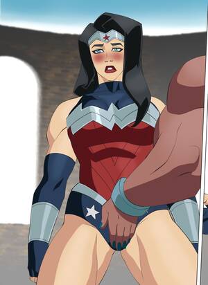 cartoon wonder girl nude - Wonder Woman Vs Kuuna comic porn | HD Porn Comics