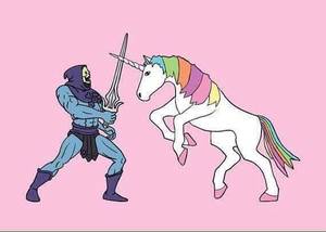 Funny Unicorn Porn - Drawing in Between Exhibition - Unicorn Porn