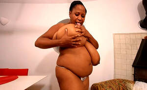 Bbw Pam Porn - Pam Strips Out of Her White Lingerie; Tremendous Tits Black BBW