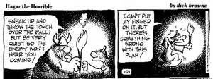 Hagar The Horrible Porn - HAGAR THE HORRIBLE BY DICK BROWNE THE ARGUS JULY 21, ...
