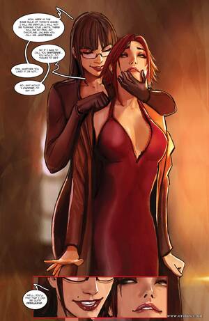 femdom bisexual cartoons - Page 32 | various-authors/stjepan-sejic-aka-shiniez/sunstone/volume-1 |  Erofus - Sex and Porn Comics