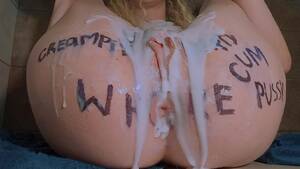 Cum In Pussy Bukakke - Bukkake. my Pussy is Covered in Cum - Pornhub.com