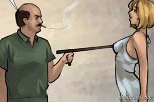 3d Fat Porn Art - Busty blonde girl humiliated by fat - BDSM Art Collection - Pic 3