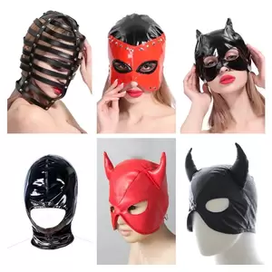 Masked Sex - Exotic Accessories of Wetlook Leather Sex Eye Mask for Sexy Lingerie Porn  Masque Fetish Blindfolded Patch Cosplay Flirting - AliExpress