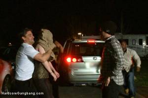 gangbang ready for it - Photo number 1 from Slutty redhead in first gang bang. 18 and ready to go