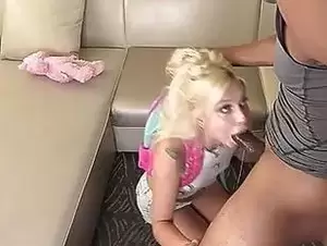 blonde gagging - Blonde Teen Gags On BBC - Sunporno