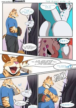 Gay Furry Porn Masturbation - Page 14 | gay-comics/bluepanda115/the-right-size | Erofus - Sex and Porn  Comics
