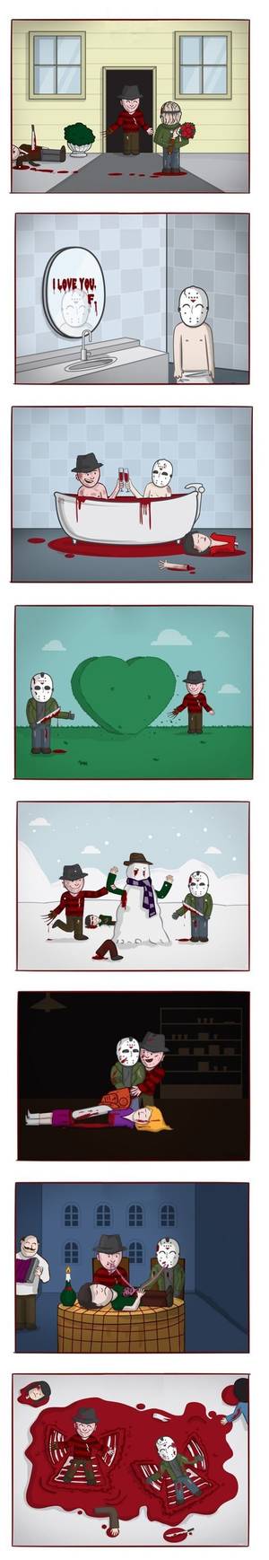 freddy krueger cartoon porn videos free - Freddy Krueger & Jason Voorhees