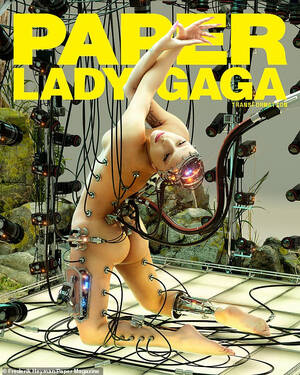 Lady Gaga Big Ass - Lady Gaga show off bare butt as she poses nude for Paper magazine cover  (photos)