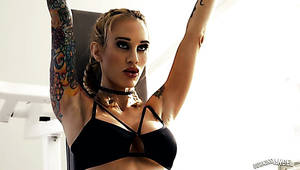 Lady Sarah - ... Sporty rapacious lady Sarah Jessie needs nothing but hard doggy fuck