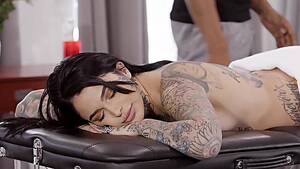 brunette turns massage - Sensual, full body massage ends with his cock inside her | Any Porn