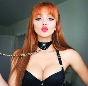 Collared Redhead Porn Starlets - Wicked Wednesday: The Kiss 2