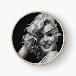 Marilyn Monroe Hairy Pussy - Sexy Clocks for Sale | Redbubble