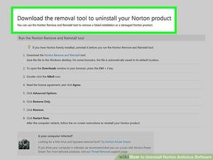 Norton Safe - Image titled Uninstall Norton Antivirus Software Step 1