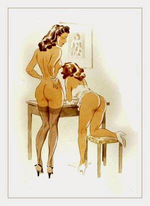 Lesbian Enema Fetish Art - German femdom art enema - Hot Nude.