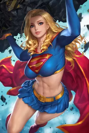 cartoon supergirl nude - Supergirl dc comics neoartcore nude porn picture | Nudeporn.org