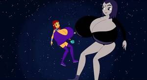 Giantess Starfire Porn - Teen titans growth - ThisVid.com