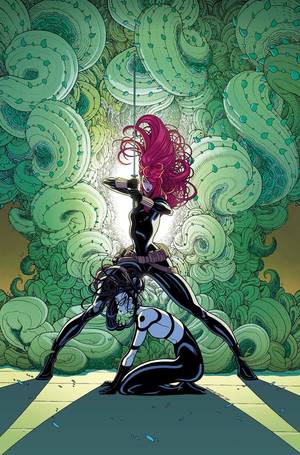 Lady Bullseye Porn - Black Widow & Lady Bullseye (Secret Avengers - Cover by Tradd Moore