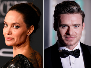 Creamy Pussy Angelina Jolie - Angelina Jolie and Richard Madden evacuated from Marvel's The Eternals set  after bomb found | The Independent | The Independent