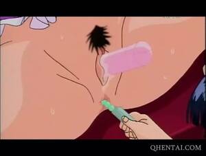 anime sex tools - Roped Anime maid fucked with sex toys - fetishshrine.com