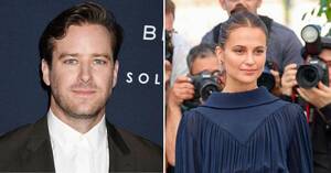 ebony office sex alicia taylor - Disgraced Armie Hammer Spotted At Dinner With Alicia Vikander