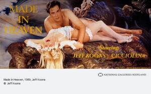 Italian Porn Ilona Staller Coons - Made in Heaven | National Galleries of Scotland