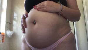 Belly Girl Porn - Swollen Belly Girl Super Relleno Belly - Pornhub.com