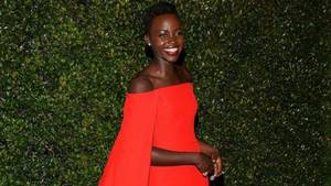 Lupita Nyongo Hot Porn - PHOTO: Lupita Nyongo at a Golden Globes party, Jan. 12, 2014,