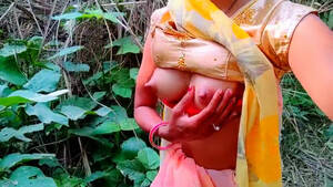 naked tits xxx - Sexy Desi aunt showing her nude tits and body in jungle, Indian XXX sex |  AREA51.PORN