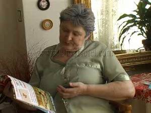 Granny With Huge Udders Porn - Sassy granny with huge tits and fat belly sucks her soft udders