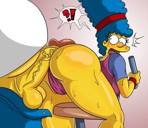 Marge Simpson Booty Porn - Marge Fucked By Large Dick Homer
