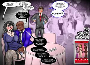 femdom cartoons interracial - The Wedding Smasher- Devin Dickie - Porn Cartoon Comics