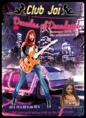 beach pussy voyeur amsterdam coffee shops - Decades of Decadence at Club Joi