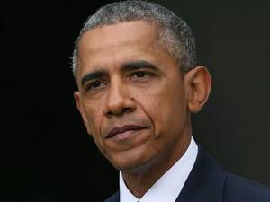 Barack Obama Porn Captions - Barack Obama's Twitter account follows 'busty cougar' hardcore porn star -  Daily Star