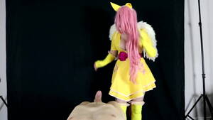 Busty Cosplay Porn Fluttershy - Fluttershy Cosplayer from My Little Pony Gets Creampied in POV - Cosplay  Porn Tube