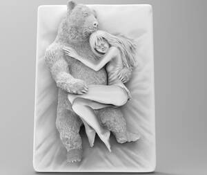 Lapierre 3d Porn - Free STL file Masha and the Bear ðŸ»ãƒ»Object to download and to 3D printãƒ»Cults