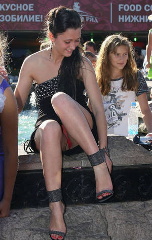 free russian upskirt - If ...