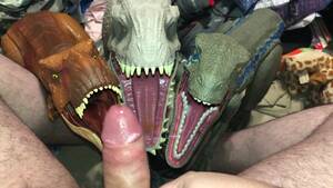 Dinosaur Dick Porn - Super Colossal Dinosaur Trio - ThisVid.com