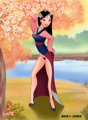 2003 Atom Anime - Mulan gets naked XXX Mulan Fa Mulan giving head to Dragon ...