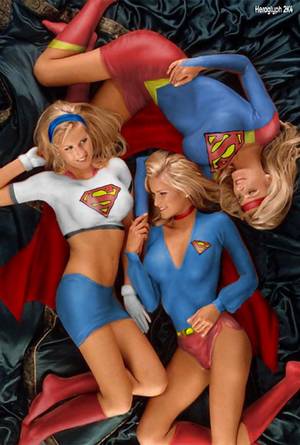 Dahm Triplets Having Sex - Sexy Halloween Body Paint Costume-less 2014