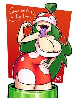 Girls Mario Porn - Rule34 - If it exists, there is porn of it / piranha plant, piranha plant  girl / 4183337